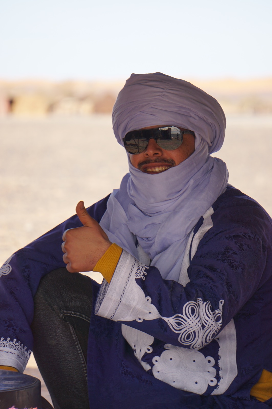 Guida locale nel Sahara